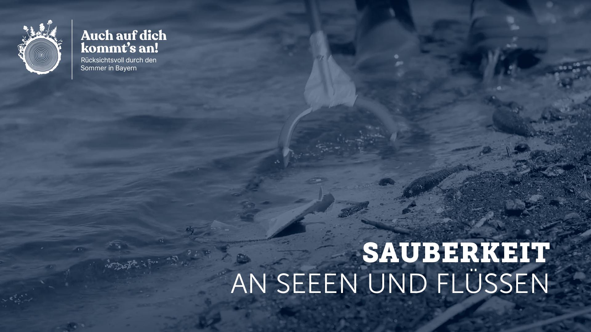 Video: Sauberkeit an Seen und Flüssen