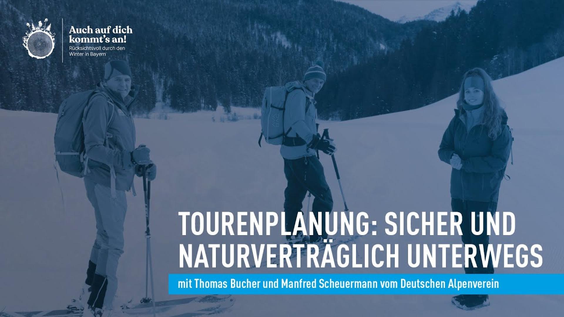 Tourenplanung Skitouren gehen