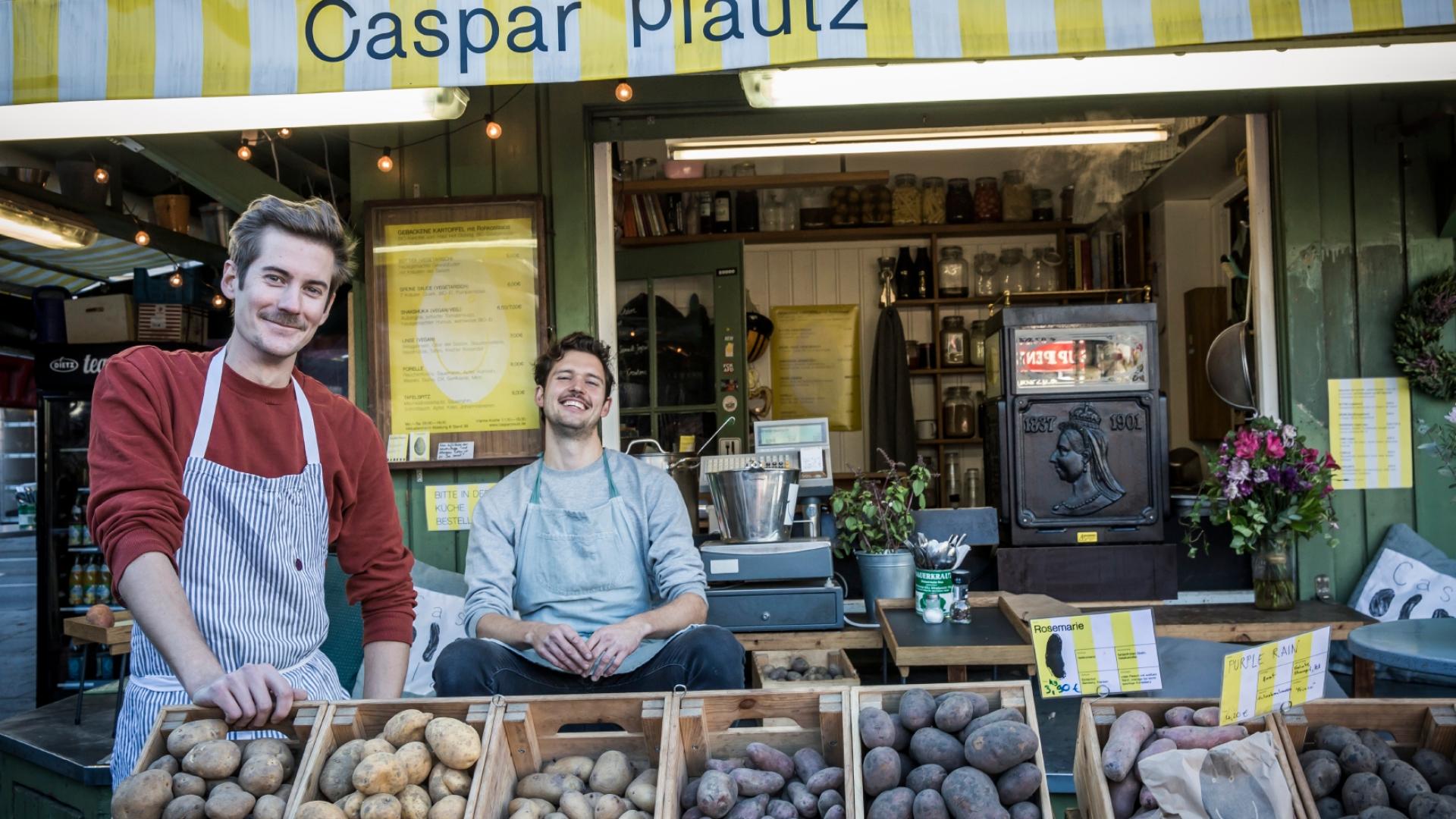 Caspar Plautz: Die Betreiber Theo Lindinger und Dominik Klier verbindet die Liebe zur Knolle
