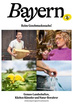 Poster für Katalog - „Bayern. Reine Geschmackssache“