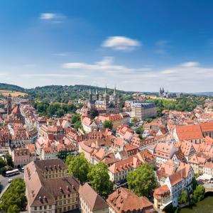 Franken ganz frankophil: Teile der Bamberger Altstadt dienten im Film als Kulisse für das Paris des 17. Jahrhunderts